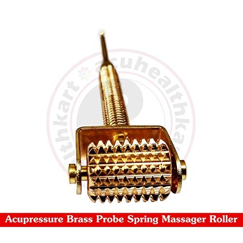 AHCS ACUPRESSURE HEALTH CARE SYSTEMS Diagnostic Auricular Ear Roller Spring J...