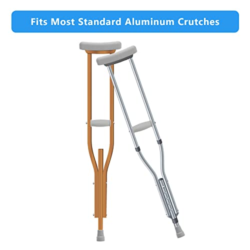 Replacement Crutch Pads, Ahier Padding for Walking Arm Crutches, Hand Grips, ...