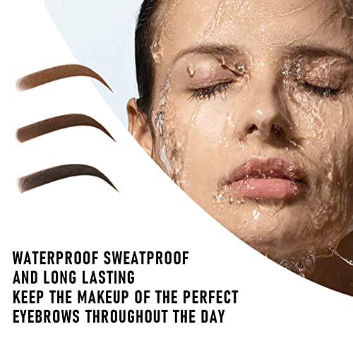 Eyebrow Stamp Stencil Kit Brow Stamp with Reusable Eyebrow Stencil Kit Eye Br...