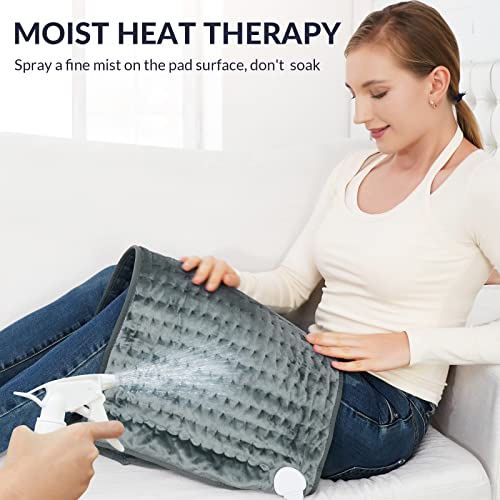 Aholard Electric Heating Pad - 30"x16" Large Heating Pad for Back Pain and Cr...
