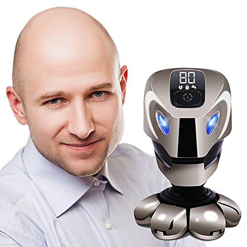 AidallsWellup 7D 5-in-1 Electric Head Shaver for Bald Men - Modern Design Hea...