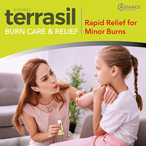Burn Care Cream by Terrasil - Natural Gentle Ointment Advanced Healing for Mi...