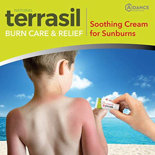 Burn Care Cream by Terrasil - Natural Gentle Ointment Advanced Healing for Mi...