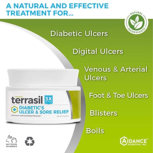 Diabetic Ulcer Cream & Sore Relief Treatment - Natural Healing of Diabetic Ul...