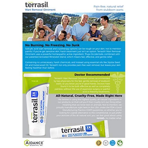 Wart Remover - Safe for Sensitive Skin Dr Recommended 100% Guaranteed All Nat...