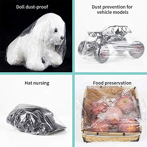 30pcs Disposable Shower Caps - Multi-Purpose Thickening Elastic Bath Cap Plas...