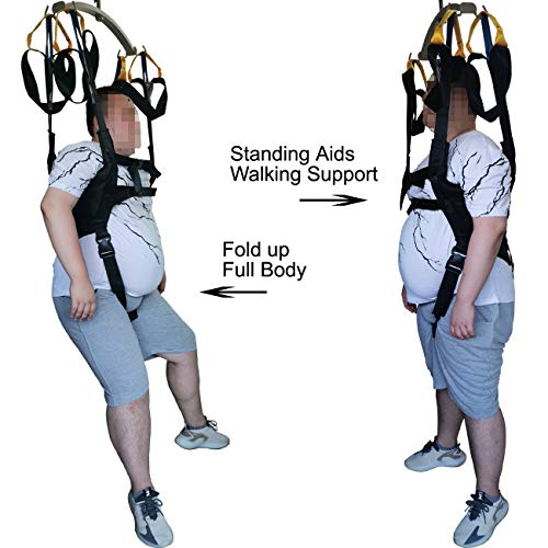 Patient Lift Sling Medical Standing Aid Walking Support Toileting Transfer Ga...