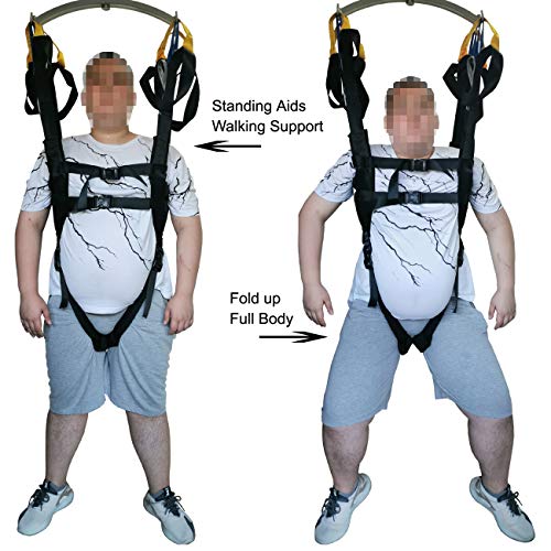 Patient Lift Sling Medical Standing Aid Walking Support Toileting Transfer Ga...