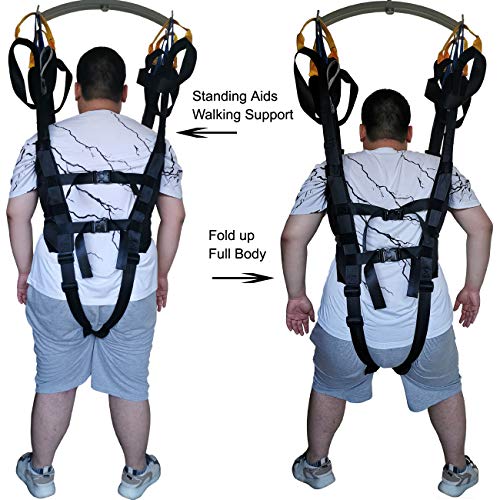Patient Lift Sling Medical Standing Aid Walking Support Toileting Transfer Ga...