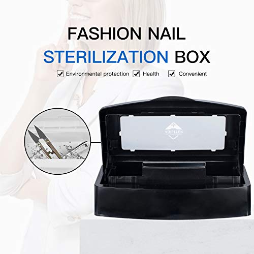 Nail Art Tool Tray,Professional Plastic Tray,Tray Box Nail Art Salon Tool,Nai...