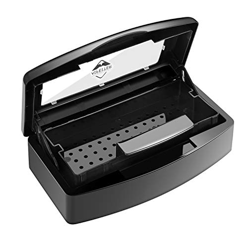 Nail Art Tool Tray,Professional Plastic Tray,Tray Box Nail Art Salon Tool,Nai...