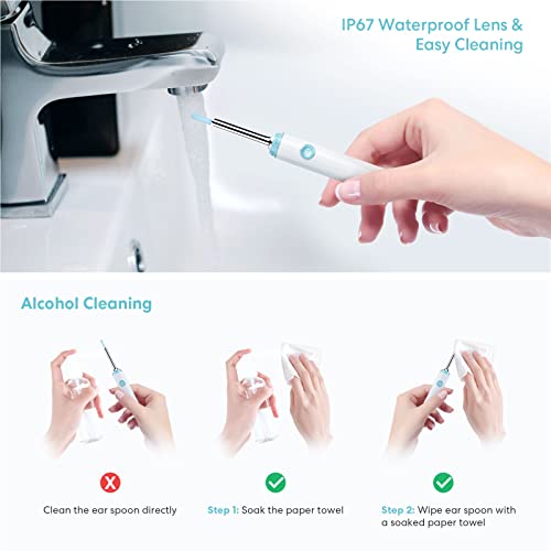 Ear Wax Removal, Ear Cleaner with Camera, Ear Wax Removal Tool with 1080p HD,...