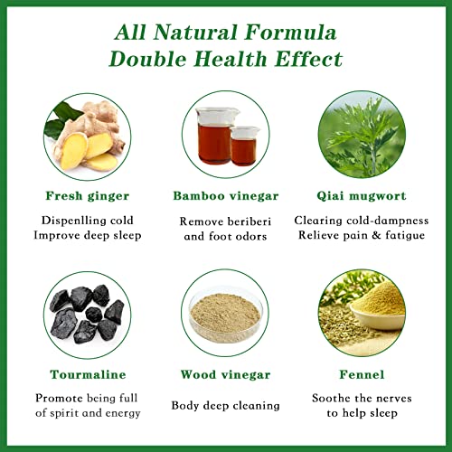 AiHeal Foot Pads,All Nature Foot Patch for Better Sleep & Body Deep Cleansing...