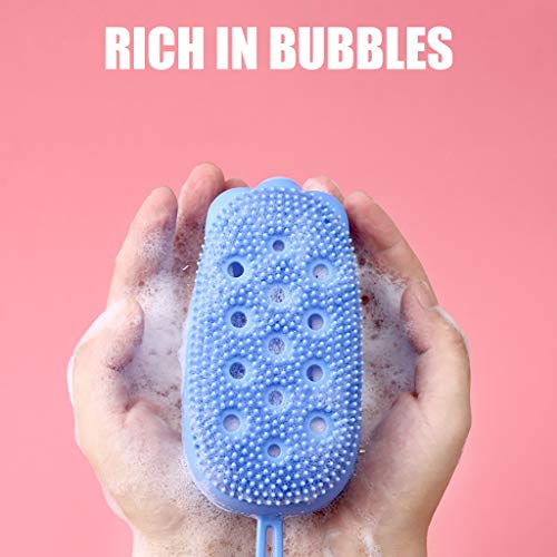 Body Scrubbers Silicone Use in Shower for Women and Men, Exfoliating Silicone...