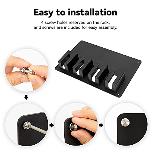 2 Packs Hair Clipper Holder For Barbers Clipper Holder Wall Mount Hair Clippe...