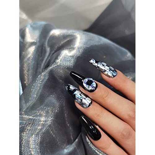 AIMEILI Nail Foil Nail Art Foil Glue Gel for Foil Stickers Nail Glue Transfer...