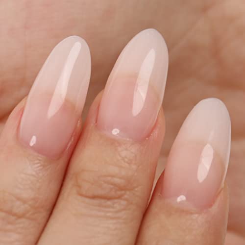 AIMEILI Nude Pink Builder Base Gel for Nails, No Need Slip Solution Builder E...