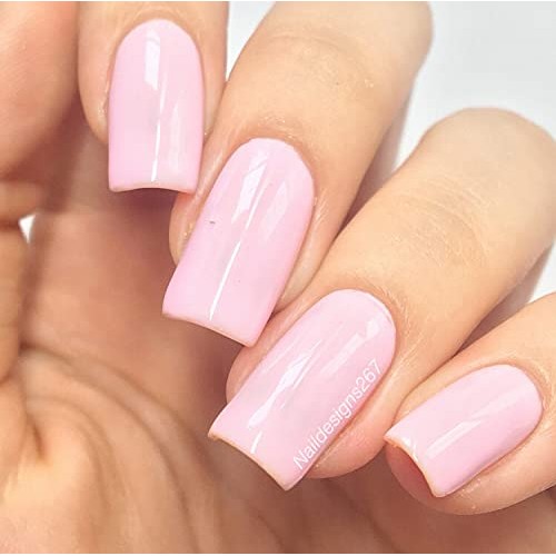 AIMEILI Soak Off Nude Pink Gel Nail Polish Set, All Seasons Pink Nail Polish ...
