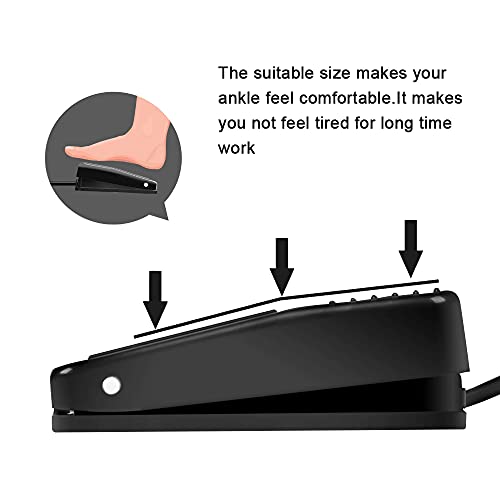 Tattoo Foot Pedal - AIMOM Tattoo Foot Pedal Switch Non-Slip Tattoo Foot Switc...