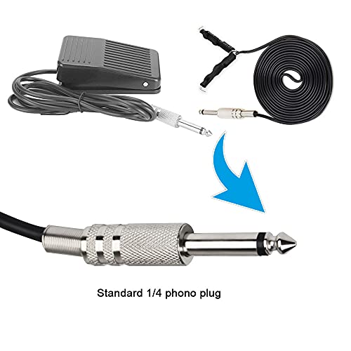 Tattoo Foot Pedal - AIMOM Tattoo Foot Pedal Switch Non-Slip Tattoo Foot Switc...
