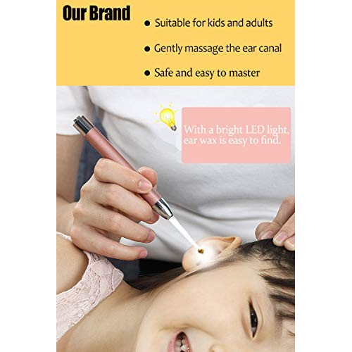 Ear Pick，Ear Wax Removal Tool，LED Lights Ear Cleaning Kit，Updated Version ...