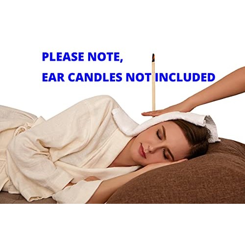 Ear Candling Treatment Towel. Please Note, Ear Candles not Included