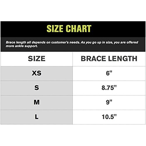 Aircast Air-Stirrup Ankle Support Brace, Left Foot, Large