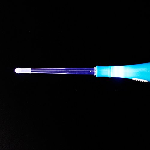 Airgoesin™ Upgraded Tonsil Stone Remover Tool or Earwax Removal, Blue, 5 Tips...