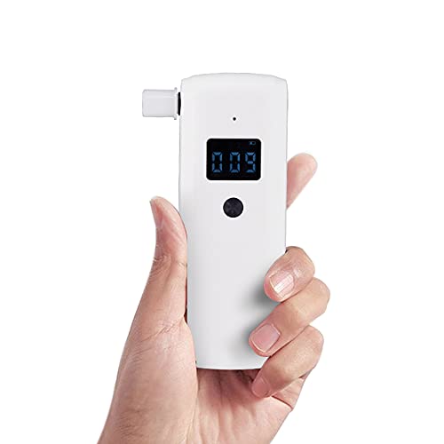 AirRadio Breathalyzer AT188s Fast Test Portable Alcohol Tester LCD Display Al...