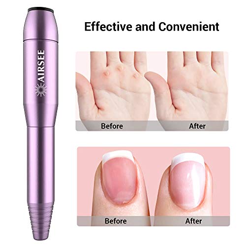 AIRSEE Portable Electric Nail Drill Professional Efile Nail Drill Kit for Acr...