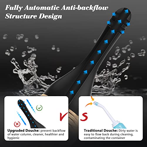 Automatic Electric Anal Douche for Men & Women, Aisitelu Rechargeable Anti Ba...
