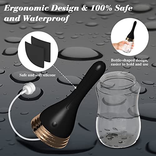 Automatic Electric Anal Douche for Men & Women, Aisitelu Rechargeable Anti Ba...