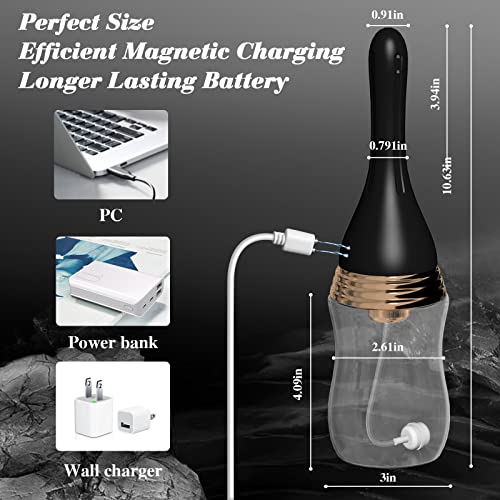 Automatic Electric Anal Douche for Men & Women, Aisitelu Rechargeable Anti Ba...