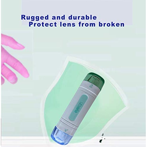 AITIME RGP Hard Contact Lens Case with Plunger, Semi-Scleral Design Lens Inse...