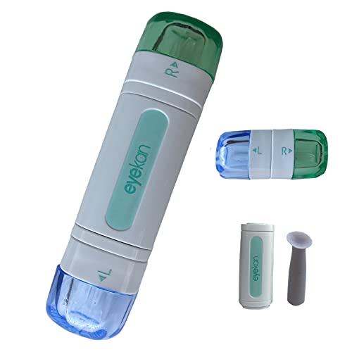 AITIME RGP Hard Contact Lens Case with Plunger, Semi-Scleral Design Lens Inse...