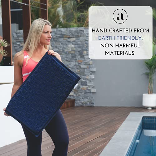 Acupressure Mat and Pillow Set - Ideal for Back Pain Relief and Neck Pain Rel...