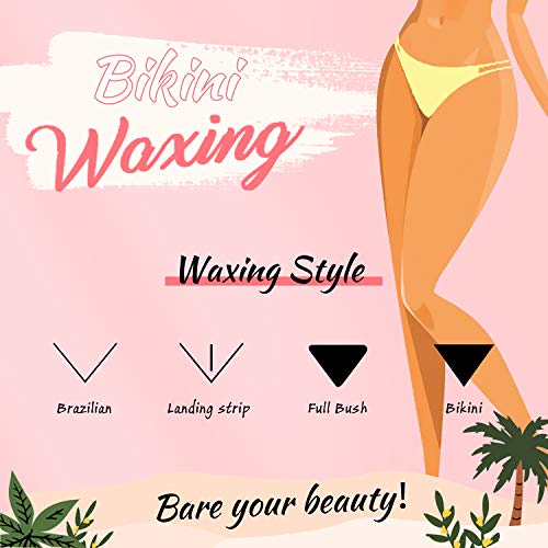 Home Waxing Kit, Ajoura Digital Wax Warmer Kit for Brazilian Bikini Coarse Ha...