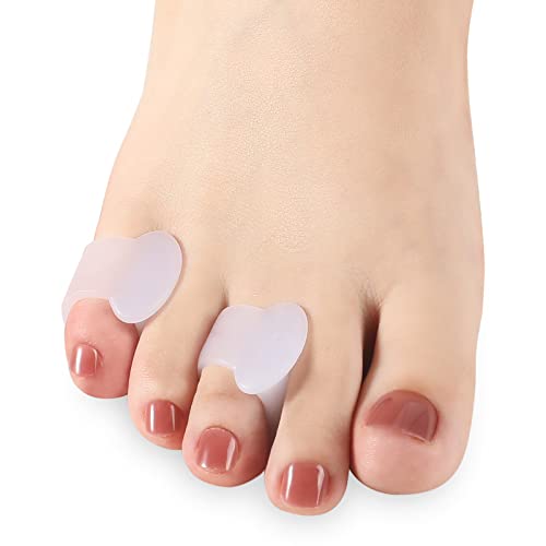 Ajoysoul Gel Toe Separators,16 Pieces Bunion Pad,Gel Toe Straightener for Bun...