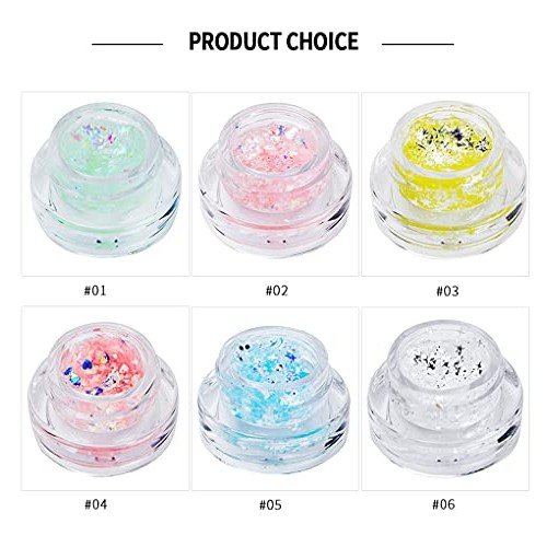 Mini Face Eye Glitter Sequins Mini Eye Shadow Cream Portable Highlighter Gel ...