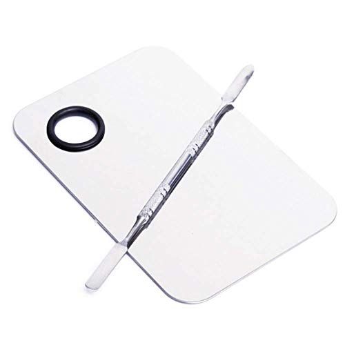 Stainless Steel Cosmetic Makeup Palette, Professional Cosmetic Mixing Makeup ...