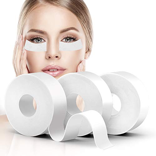 Lash Tape, Akissos 3 Rolls Medical Elastic Foam Tape Eyelash Extension Suppli...