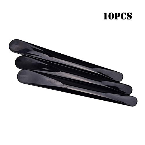 AKOAK 10 Pcs 10.8cm Mask Stick Makeup Spatula DIY Plastic Mask Stirring Spatu...