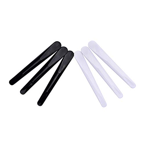 AKOAK 10 Pcs 10.8cm Mask Stick Makeup Spatula DIY Plastic Mask Stirring Spatu...