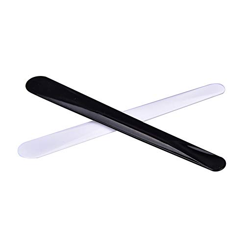 AKOAK 10 Pcs 10.8cm Mask Stick Makeup Spatula DIY Plastic Mask Stirring Spatu...