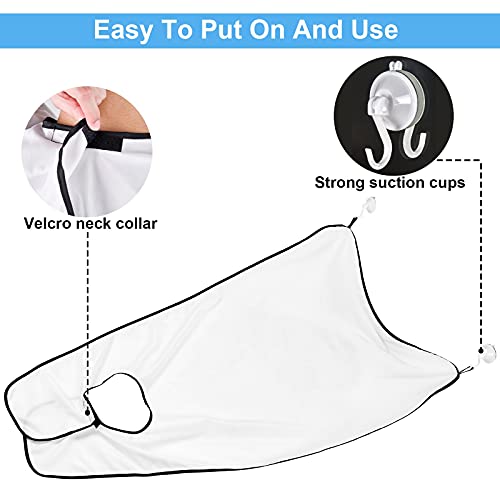 Beard Bib Beard Apron - Beard Catcher for Men Shaving & Hair Clippings, Non-S...
