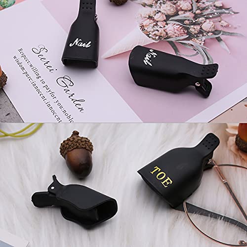 Akstore 20 PCS Nail Polish Remover Clips,Toenail and Finger Gel Nail Polish R...