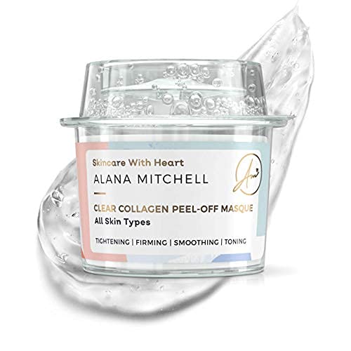 Alana Mitchell Anti Aging Collagen Facial Mask, Peel Off Face Mask Reduces Wr...