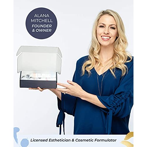 Alana Mitchell At Home Facial Kit (7 Pc Set) - Multiple Facials w/Eye Cream, ...