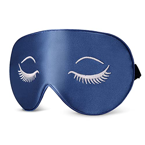 Alaska Bear Natural Silk Sleep Mask, Blindfold, Super Smooth Eye Mask Makeup ...