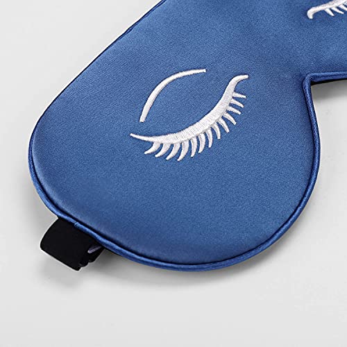 Alaska Bear Natural Silk Sleep Mask, Blindfold, Super Smooth Eye Mask Makeup ...